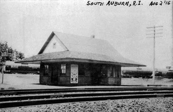 Railroad Station, South Auburn, Rhode Island