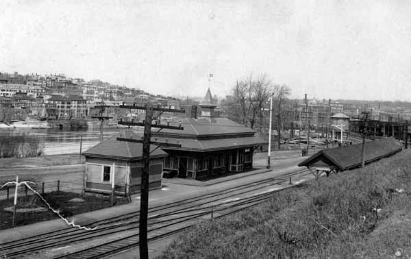 Railroad Station, Bradford, Massachusetts