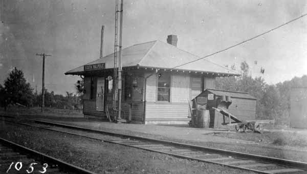 Railroad Station, South Walpole, Massachusetts