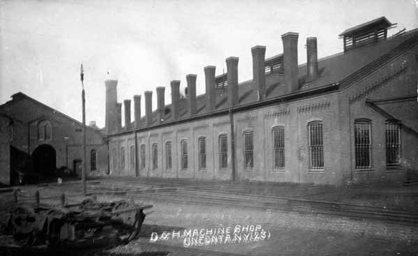 Delaware & Hudson Machine Shop, Oneonta, New York