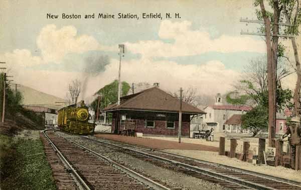 New Boston and Maine Station, Enfield, New Hampshire