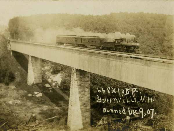 Greenville, New Hampshire, Burned Dec. 9, 1907