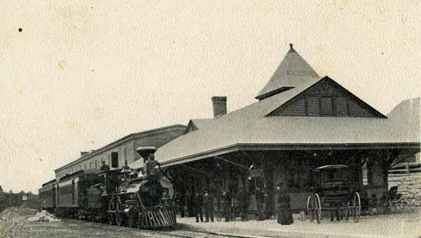 Boston & Maine Railroad Station, Greenville, New Hampshire