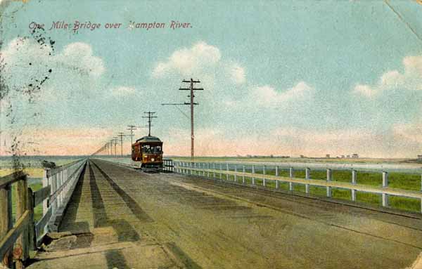 One Mile Bridge over Hampton River