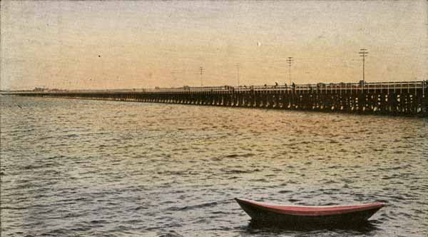 Hampton River Bridge, Longest Wooden Bridge in the World, Hampton Beach, New Hampshire
