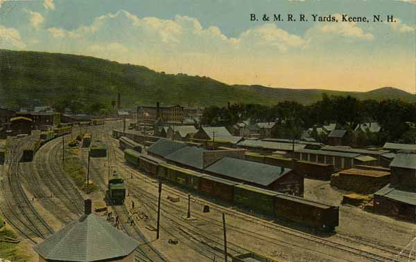 Boston & Maine Railroad Yards, Keene, New Hampshire