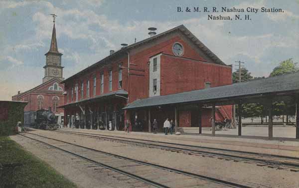 Boston & Maine Railroad Nashua City Station, Nashua, New Hampshire