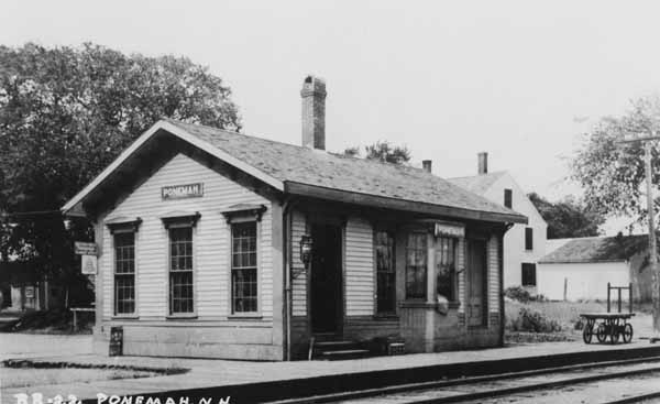 Railroad Station, Ponemah, New Hampshire