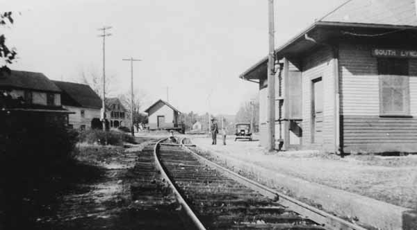 Railroad Station, South Lyndeboro, New Hampshire