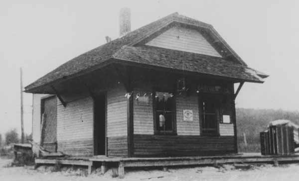 Railroad Station, Eastview, New Hampshire