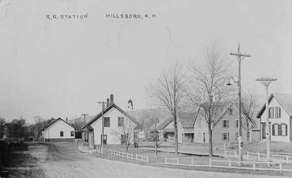Railroad Station, Hillsboro, New Hampshire
