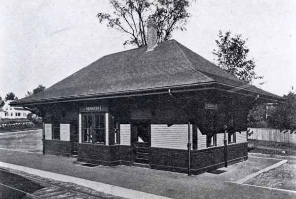 Railroad Station, Henniker, New Hampshire