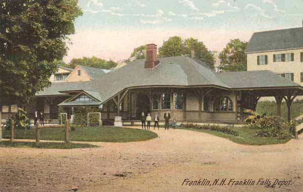 Franklin, New Hampshire, Franklin Falls Depot
