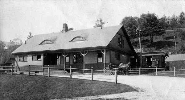 Railroad Station, Franklin, New Hampshire