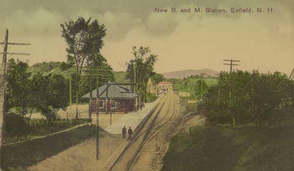 New Boston & Maine Station, Enfield, New Hampshire