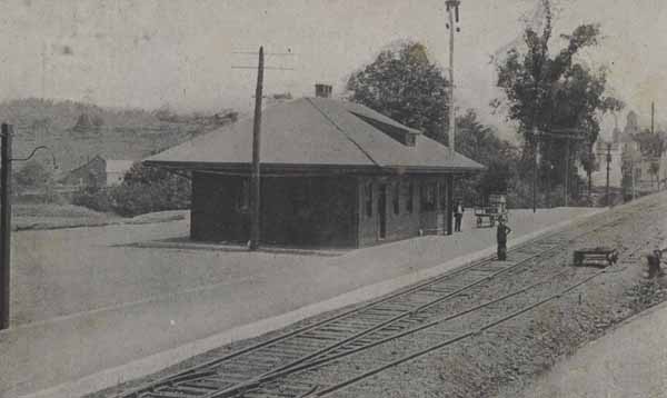 The New Boston & Maine Station, Enfield, New Hampshire