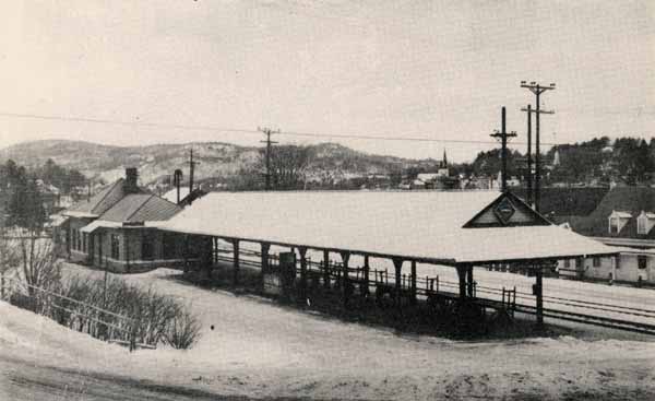 Railroad Station, Littleton, New Hampshire