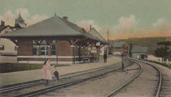 Railroad Station, Newport, New Hampshire