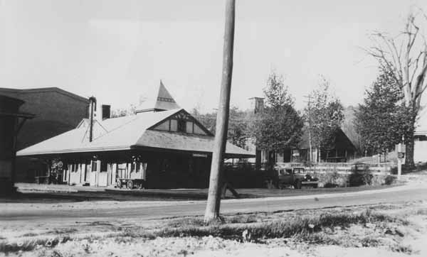 Boston & Maine Railroad station, Greenville, New Hampshire