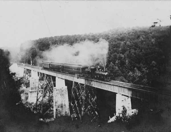 Greenville High Bridge at Greenville, New Hampshire