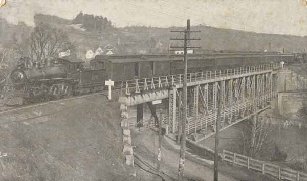 Connecticut River Toll Bridge, Woodsville, New Hampshire