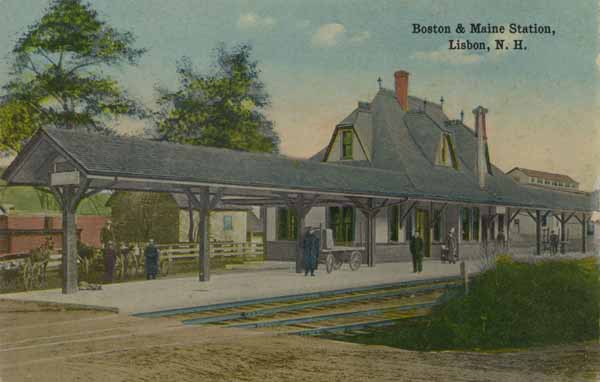 Boston & Maine Station, Lisbon, New Hampshire