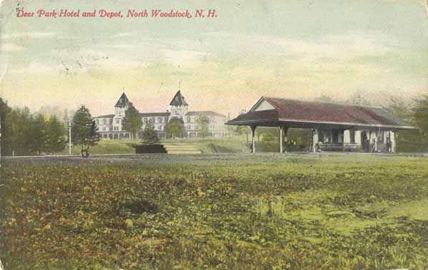 Deer Park Hotel and Depot, North Woodstock, New Hampshire