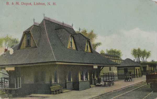 Boston & Maine Depot, Lisbon, New Hampshire
