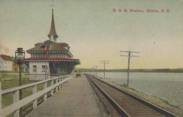 Boston & Maine Station, Milton, New Hampshire