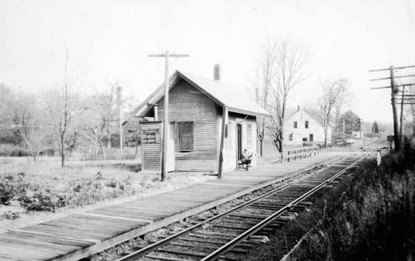 Boston & Maine Railroad Station, Essex Falls, Massachusetts