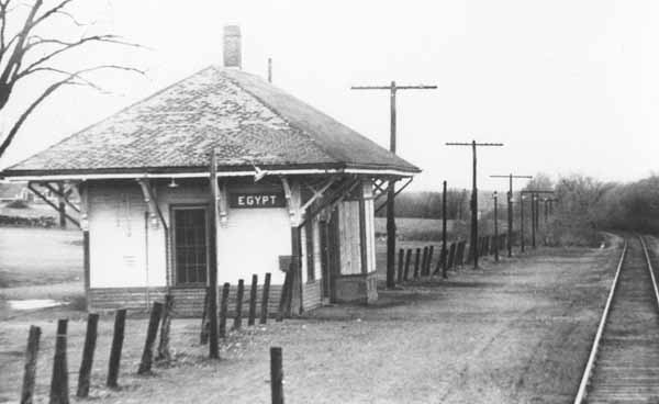 Egypt Railroad Station, Scituate, Massachusetts