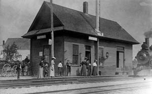 Railroad Station, Eastwood, Maine