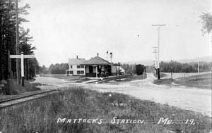 Mattocks Station, Maine