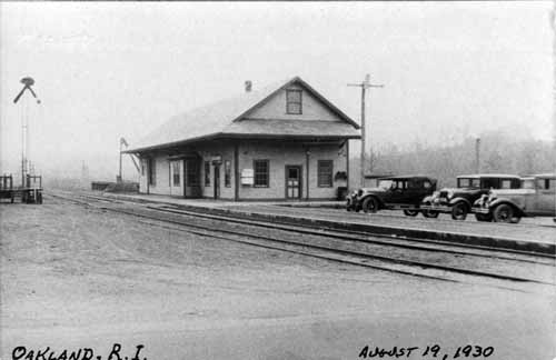 Railroad Station, Oakland, Rhode Island