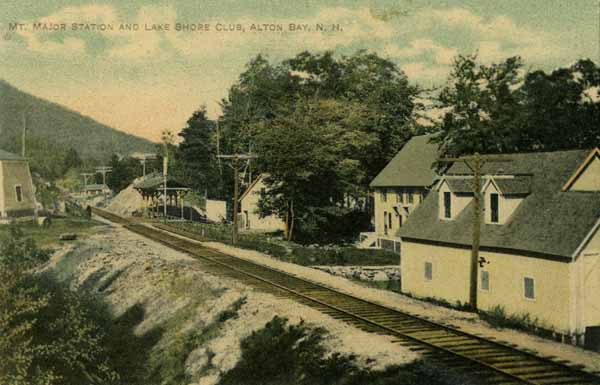 Mt. Major Station and Lake Shore Club, Alton Bay, New Hampshire