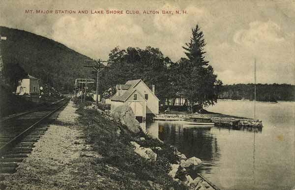 Mt. Major Station and Lake Shore Club, Alton Bay, New Hampshire