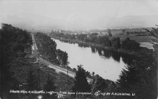 White Mountains, New Hampshire, View on the Connecticut River near Lancaster