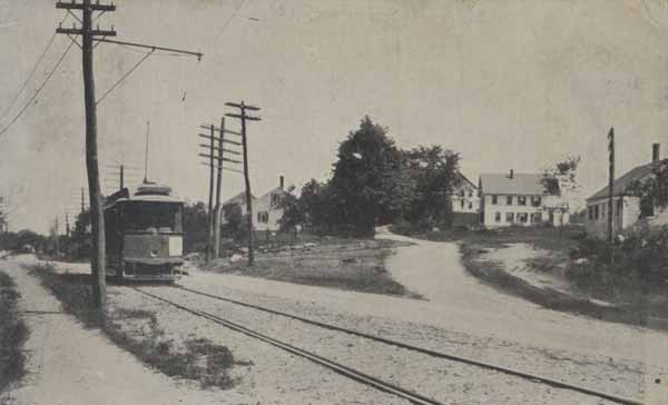 Gould Hill from Main Street, Newton, New Hampshire