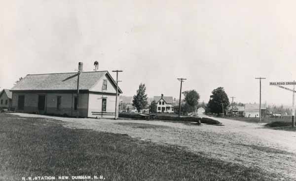 Railroad Station, New Durham, New Hampshire