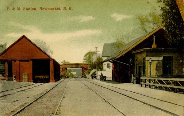 Boston & Maine Station, Newmarket, New Hampshire
