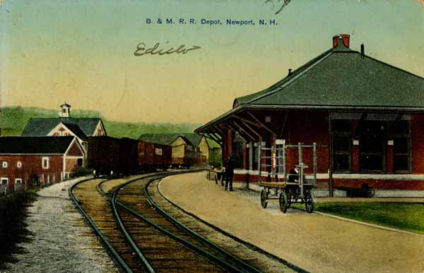 Boston & Maine Railroad Depot, Newport, New Hampshire