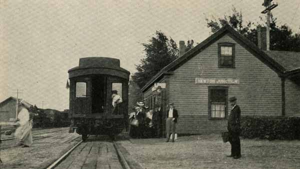 Boston & Maine Station, Newton Junction, New Hampshire