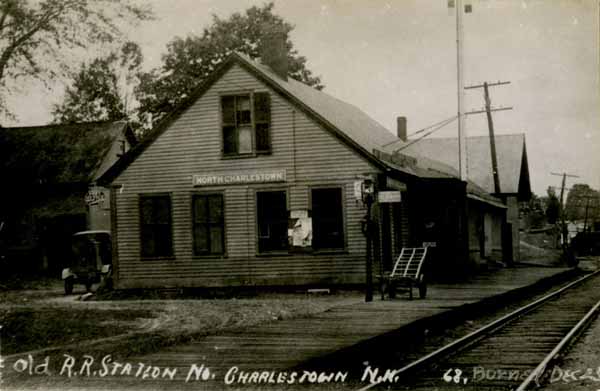Old Railroad Station North Charlestown, New Hampshire