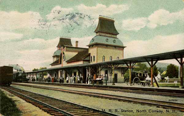 Boston & Maine Railroad Station, North Conway, New Hampshire