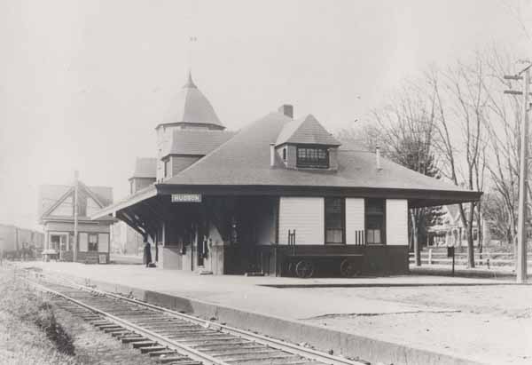 Boston & Maine Railroad Station, Marlboro Branch, Hudson, Massachusetts