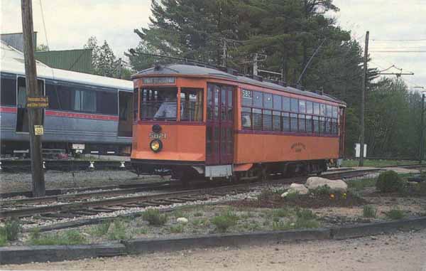 Boston Elevated Railway #5821, Seashore Trolley Museum