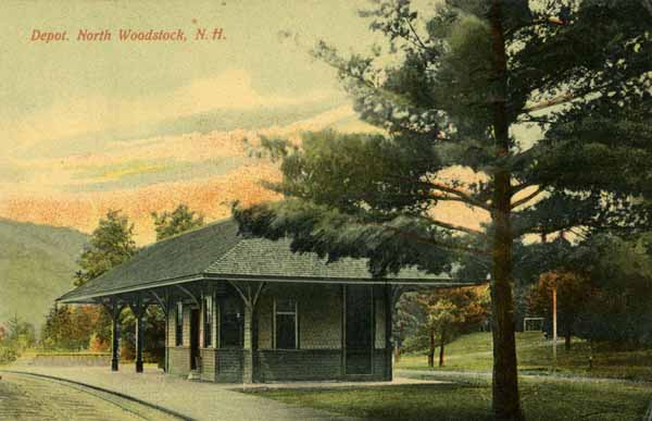 Depot. North Woodstock, New Hampshire