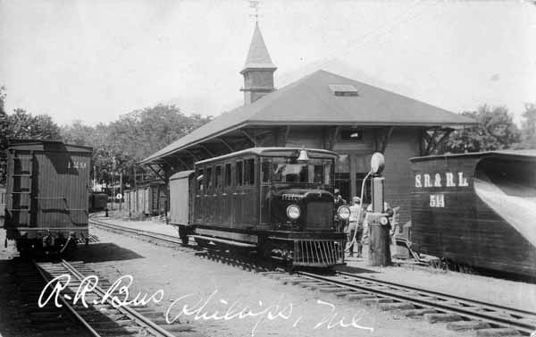Railroad Bus, Phillips, Maine