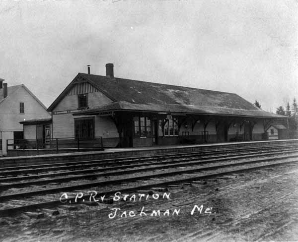 Canadian Pacific Railway Station, Jackman, Maine