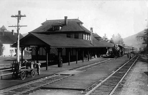 Maine Central Railroad Station, Bartlett, New Hampshire